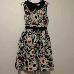 ModCloth Alice in Wonderland dress